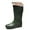 Green, variant on AUXDIQ Women Rain Boots Ladies Waterproof Rain Shoes Outdoor Garden Shoes