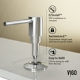 thumbnail image 5 of VIGO Bolton Kitchen Soap Dispenser in Chrome, 5 of 8