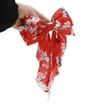 thumbnail image 5 of Unique Bargains 1 Pc Bow Flower Ribbon Hair Clips Red, 5 of 5