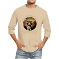 thumbnail image 1 of Qiopertar Liquidation à Moins de 5$ Hommes Imprimé Col Rond Mode Décontractée Manches Courtes Blouses Chemises en Liquidation Accès Anticipé Offres, 1 of 4