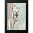 thumbnail image 2 of Pinto, Patricia 17x24 Black Modern Framed Museum Art Print Titled - Beige Woodpecker II, 2 of 5