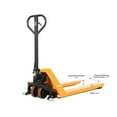 thumbnail image 2 of APOLLOLIFT 2200lbs Scissor High Lift Manual Pallet Truck 45"X21" Fork 31.5 Lift Height, 2 of 7