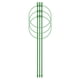 thumbnail image 5 of Advancent Fuertes jaulas de soporte para plantas, confiables y fáciles de usar para el desarrollo saludable de plantas Marco de escalada Type1 NO1, 5 of 6