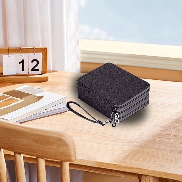 Cloth Student Stationery Pencil Case Popular 72 Color Pencils Large Capacity Storage