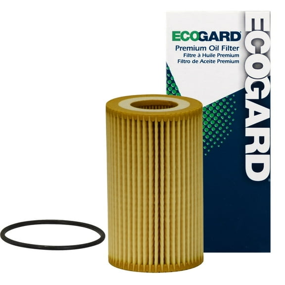 ECOGARD X10436 Premium Cartridge Engine Oil Filter for Conventional Oil Fits Audi Q7 3.0L 2017-2019, A6 Quattro 3.0L 2015-2018
