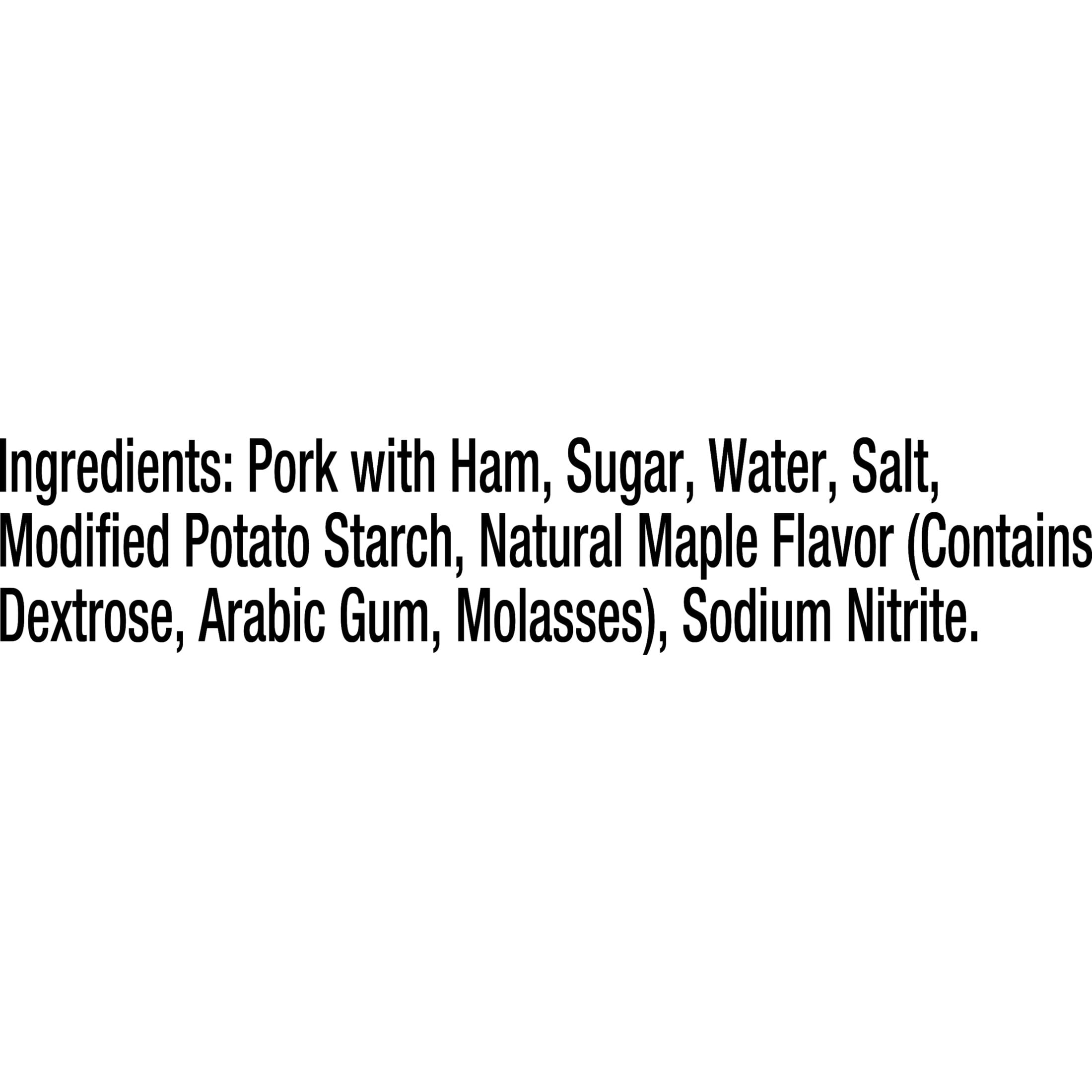 (2 pack) SPAM Maple Flavored Canned Ham, 12 oz Aluminum Can (4-Pack)