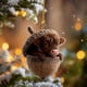 thumbnail image 4 of Adornos navideños Chopper de 8 cm con diseño de animales del bosque, para árbol de Navidad, regalo navideño, decoración colgante, decoración de jardín, decoración navideña y de Halloween., 4 of 6