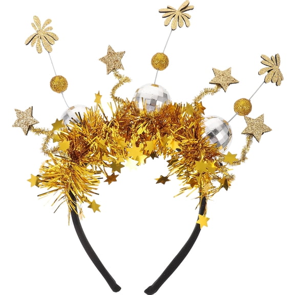GOOHOCHY New Year Hair Button Headbands for Women Woman