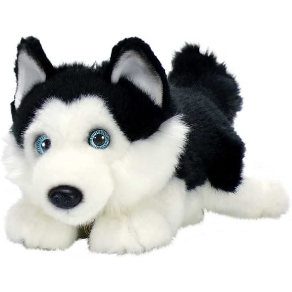 Aurora World Miyoni Lying Husky Plush (Black)