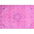 thumbnail image 1 of Ahgly Company Indoor Rectangle Abstract Pink Modern Area Rugs, 4' x 6', 1 of 4