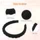 thumbnail image 4 of Diademas de tela, antideslizantes, accesorios para el cabello de 0,79 de ancho, diademas negras para mujer, 4 of 8
