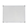 Universal UNV43724 48 in. x 36 in. Modern Melamine Dry Erase Board with Aluminum Frame - White Surface