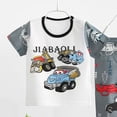 thumbnail image 5 of Karoyedx Pajamas Sets for Kids Boys Pajamas 2 Pieces Pajama Set for Boy Long PJs Sleepwear Soft & Cute for Kids Jmmies Clothes White Size,3-4 Years, 5 of 7