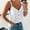 White, variant on Generic Womens Tank Tops V Neck Button Down Casual Cami Blouses Summer Sleeveless Basic Tank Shirt