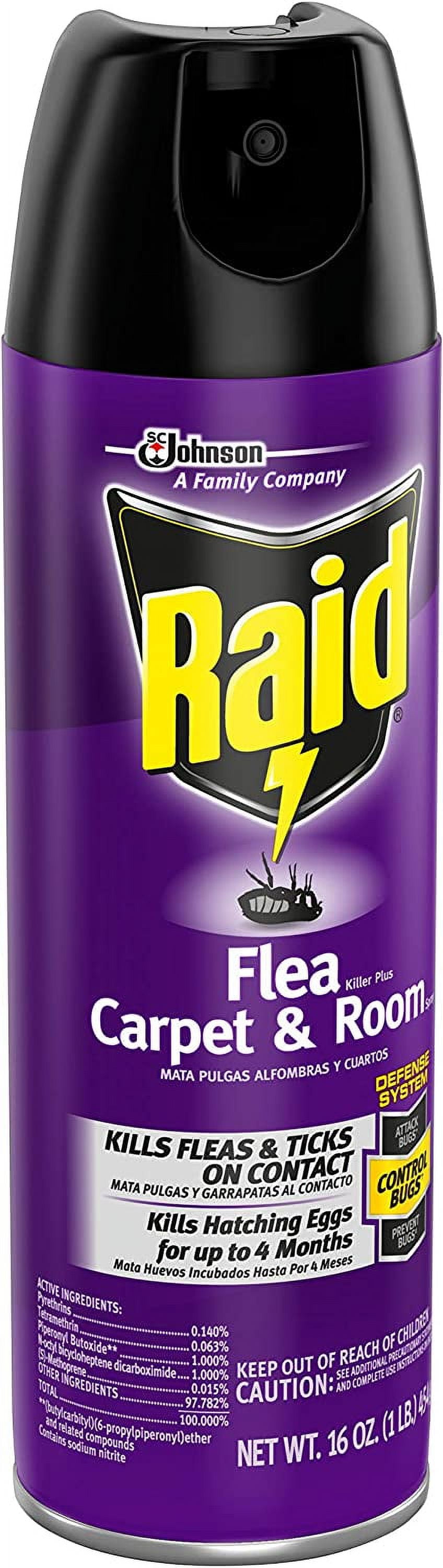 Raid Flea Killer Spray, 16 Oz..