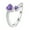 PP, variant on EGNMCR Adjustable Ring Birthstone Couple's Ring Heart Constellations Birthday Jewelry A ring