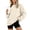 Beige #0264, variant on Women Oversized Sweatshirt Long Sleeve Casual Loose Fit Pullover Crewneck Lounge Top for Daily Wear