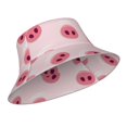 thumbnail image 2 of Kdxio Reflective Bucket Hat - Cute Pig Nose Print Bucket Hat for Men,Women, 2 of 9