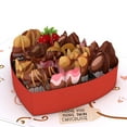 thumbnail image 2 of Wmqpnns New Trending 3D up Valentine’S Day Card Heart Shaped Dog Greeting Card Quality Folded Wishes for Couples Pet Lovers and Special Moments Unique Idea Todays Deals Clearance Sale, 2 of 7