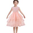 thumbnail image 4 of Costume de Sorcière Rose pour Filles, Robe d'Halloween, Tenue de Cosplay pour Anniversaire, 4 of 8