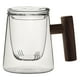 thumbnail image 1 of Taza de té de vidrio con infusor y tapa Taza de té Taza de café de vidrio con mango de madera, taza de café de boca ancha Taza de gran capacidad MFZFUKR BST2002200-3, 1 of 5