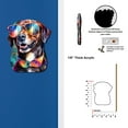 thumbnail image 3 of Off The Wall Plates - Cool Dog Glow in the Dark Decorative Acrylic Cover Single Blank Wallplate, 3 of 5