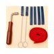 thumbnail image 4 of 8 piezas de afinación de piano profesional kit de silenciamiento sintonizador de palanca de martillo kit de silenciamiento herramientas de afinación de piano, 4 of 4