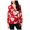 Red - red, variant on I.N.C Womens Balloon Sleeve Wrap Blouse, Red, X-Large