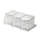 thumbnail image 3 of Tarro de condimentos con tapa, Base de cuchara, organizador de especias reutilizable, ollas de especias de cocina para restaurantes, mostrador de Café, 3 of 9