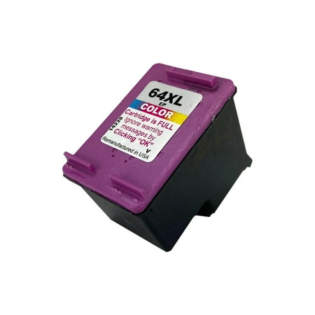 Premium Remanufactured Replacement Cartridge for 64XL (N9J91AN) Color  415 High Yield