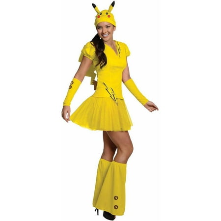 Pokemon Pikachu Women's Adult Halloween Costume