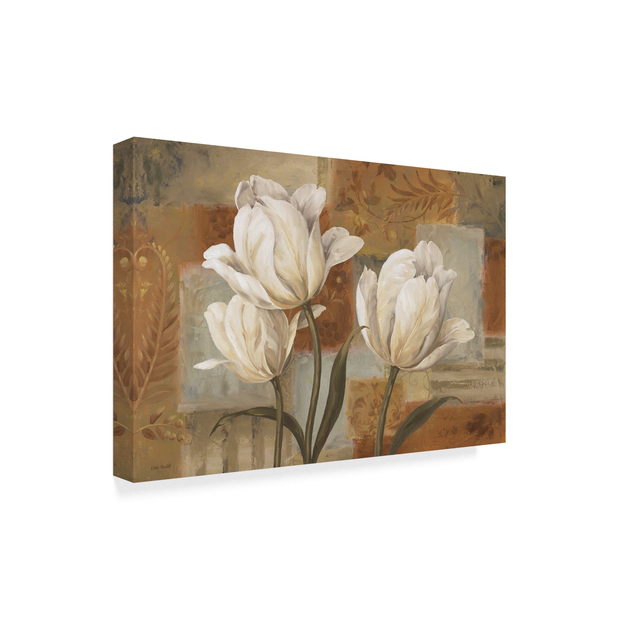 Trademark Fine Art 'Tulip Waltz I' Canvas Art by Lisa Audit