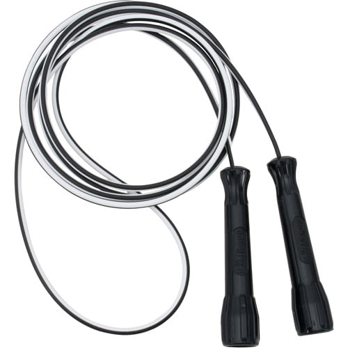 Skipping Speed Rope/Jump Rope Black Victor Fitness VFJRABK Heavy duty 10 ft 