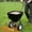 Black, variant on Memoryfield 80LB Broadcast Spreader 12FT Wide, 13" All-Terrain Wheels, Walk Behind Lawn Spreader for Lawn Fertilizer/Seed/Salt, Green
