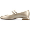 thumbnail image 3 of Journee Womens Gredah Double Buckle Mary Jane Dress Flats, Widths Available, 3 of 10