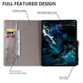 thumbnail image 5 of TECH CIRCLE for iPad Pro 11 Inch 4th/3rd/2nd/1st Generation Case,iPad Air 11-inch/5th/4th Generation Case,Embossed Butterfly Auto Sleep/Wake PU Leather Smart Stand Girls Cute Folio Pocket Cover,Gray, 5 of 6