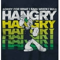 thumbnail image 2 of Popeye Sorry I Was Hangry Funny Retro Tank Top T Shirts Men Women Brisco Brands M, 2 of 6