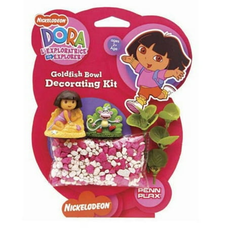 - Dora the Explorer Goldfish Aquarium Decorating Kit