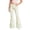 66Light Yellow229, variant on WERYOUNG School Uniform For Girls Elastic Waist Plaid Flared Leg Trousers Kids Loose Fit Back To School Pants 5-6 Years