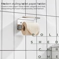 thumbnail image 2 of KOKOSIRI Toilet Paper Holder with Shelf Chrome Bathroom Toilet Roll Holder for Restroom T-304 Stainless Steel Wall Mounted, Polished Finish, B2010CH, 2 of 7