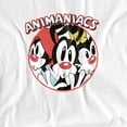 thumbnail image 2 of Animaniacs Crammed Women's T Shirt, White, 2X-Large, 2 of 6