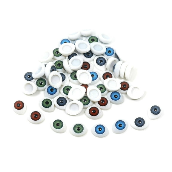 RENACLIPY Craft Supplies Assorted Colors 60 Pieces 1.5 x 1.2 cm for Creative Projects and Arts & Crafts