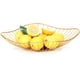 thumbnail image 1 of Cesta de frutas, cesta de frutas de metal, formas geométricas creativas de cestas de frutas decorativas de metal para el hogar para almacenar verduras, aperitivos, pan y frutas (oro), 1 of 6