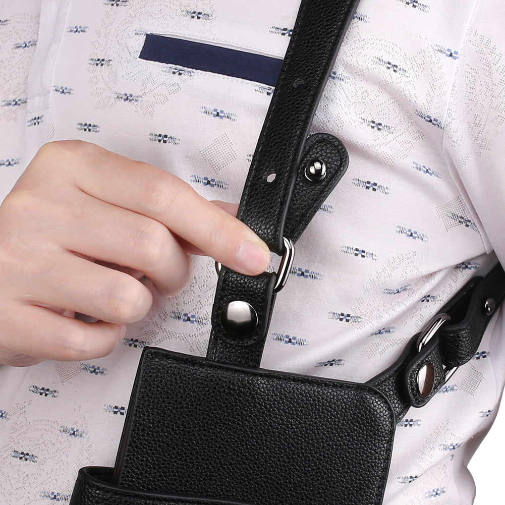 Asgens Multi-Purpose Anti-thief Hidden Security Bag Underarm Shoulder Armpit Messenger Bag Sports Leisure Chest Bag Portable Backpack for Phone Money