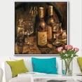 thumbnail image 3 of Vintage Wine Cellar - Traditional Framed Canvas, 3 of 3