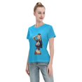 thumbnail image 4 of Women's Basic Short Sleeve T-Shirt One Piece Robin, 4 of 6