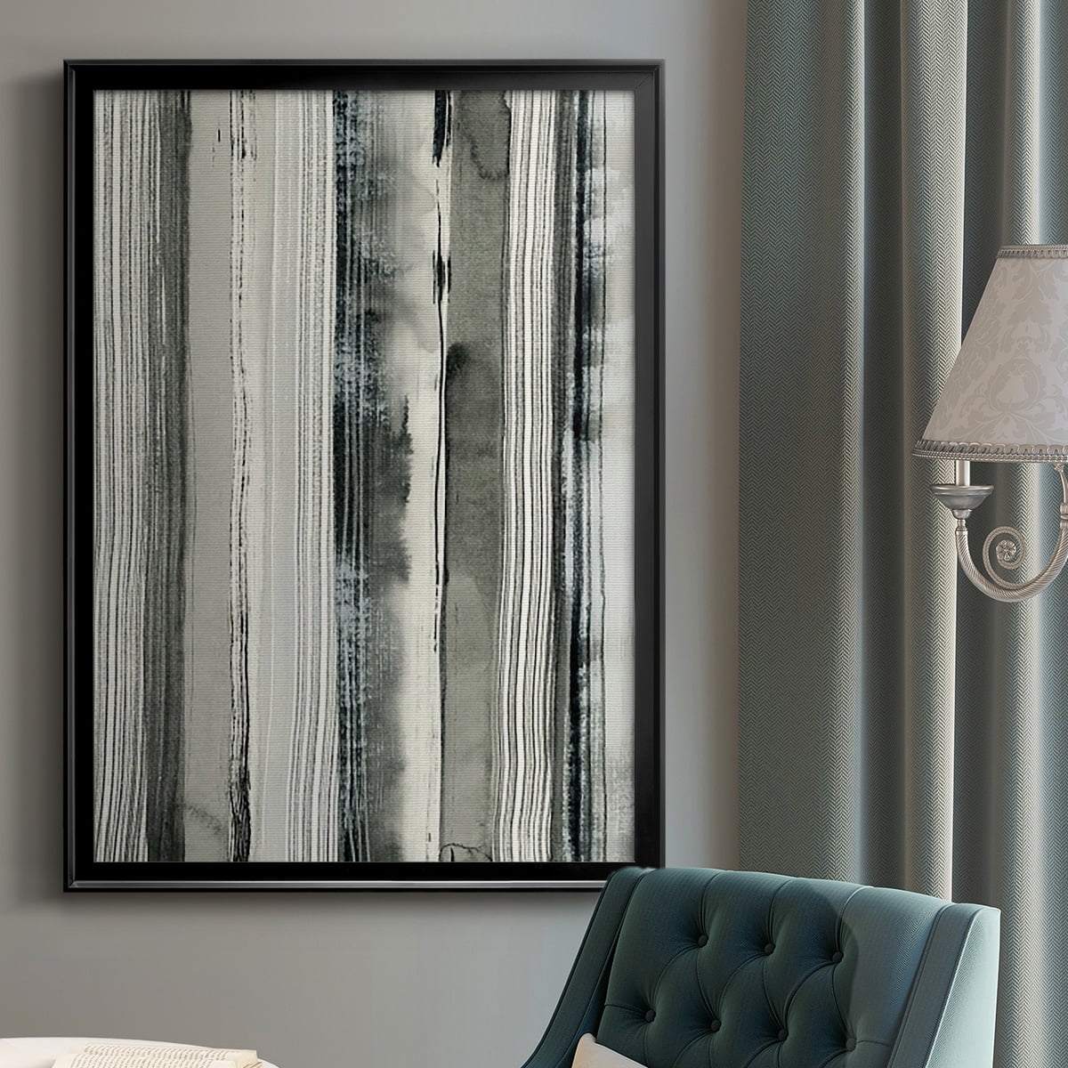 Differing Parallels I Premium Framed Print, in Gold, Black, or Silver - Ready to Hang
