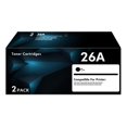 thumbnail image 1 of Cartucho de tóner PRINKUS CF226A 26A, paquete de 2 unidades, negro, compatible, 1 of 6