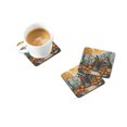 thumbnail image 4 of Slavic Witch Spooky Halloween Foam Coaster Set of 4 3.5 in x 3.5 in, 4 of 5