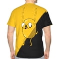 thumbnail image 2 of Adventure Time Jake the Dog Shirt 3d Printed T Shirt Crewneck Short Sleeve Top Tees For Mens, 2 of 8